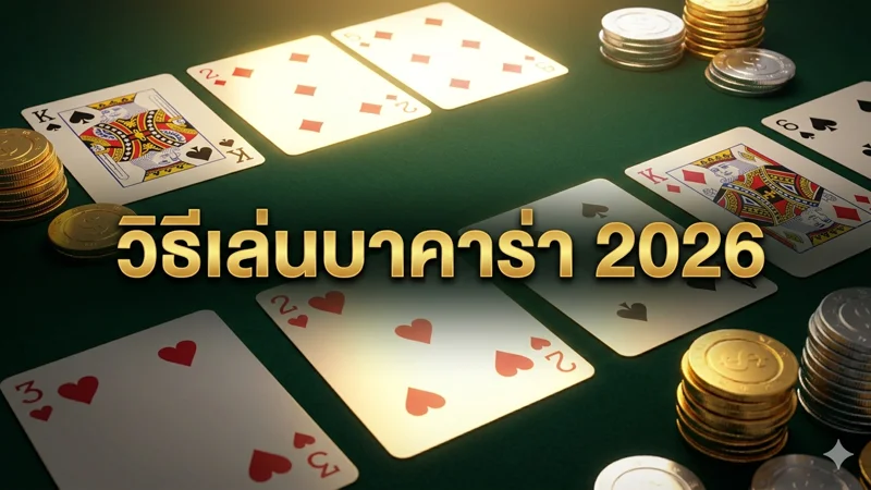 วิธีเล่นบาคาร่าออนไลน์ให้ได้เงิน 2026 — UFAVIP777